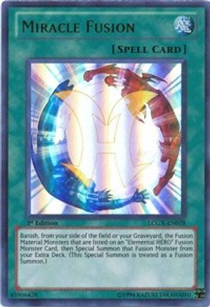Miracle Fusion [LCGX-EN078] Ultra Rare - Trinity Hobby