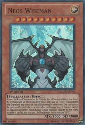 Neos Wiseman [LCGX-EN040] Ultra Rare - Trinity Hobby