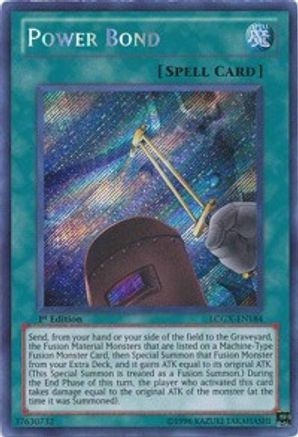 Power Bond [LCGX-EN184] Secret Rare - Trinity Hobby