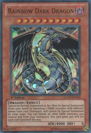 Rainbow Dark Dragon [LCGX-EN243] Ultra Rare - Trinity Hobby