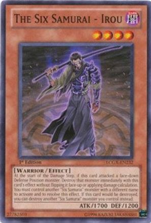 The Six Samurai - Irou [LCGX-EN232] Common - Trinity Hobby