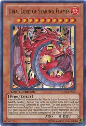 Uria, Lord of Searing Flames [LC02-EN001] Ultra Rare - Trinity Hobby