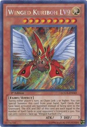 Winged Kuriboh LV9 [LCGX-EN043] Secret Rare - Trinity Hobby