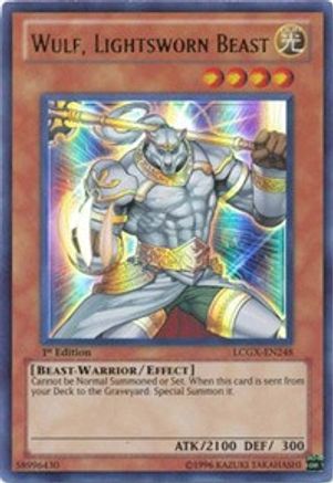 Wulf, Lightsworn Beast [LCGX-EN248] Ultra Rare - Trinity Hobby