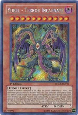 Yubel - Terror Incarnate [LCGX-EN198] Secret Rare - Trinity Hobby