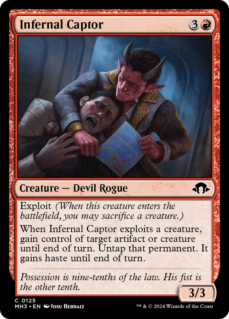 Infernal Captor [Modern Horizons 3] - Trinity Hobby