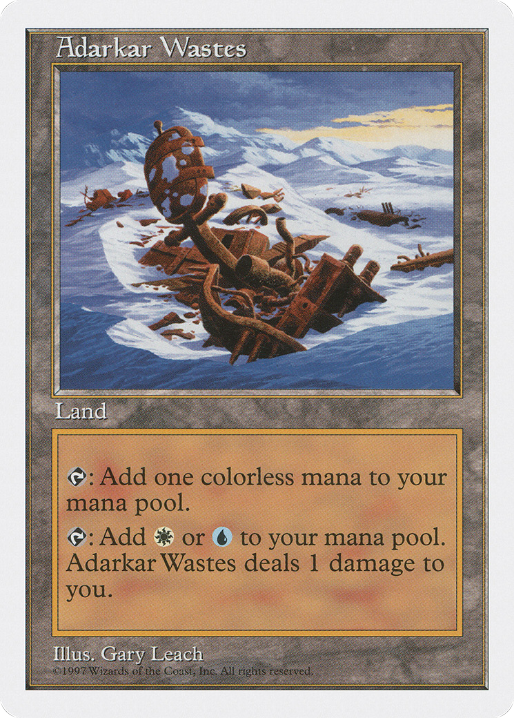 Adarkar Wastes [Fifth Edition] - Trinity Hobby
