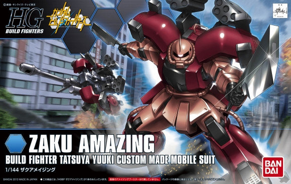 BANDAI Hobby HGBF 1/144 Zaku Amazing