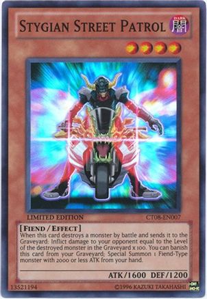 Stygian Street Patrol [CT08-EN007] Super Rare - Trinity Hobby