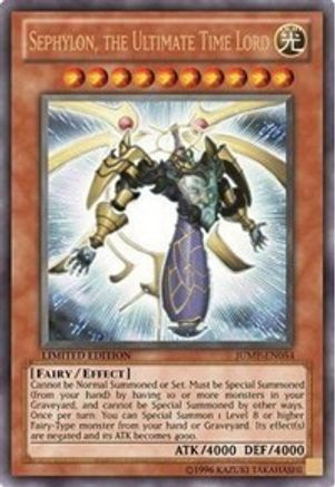 Sephylon, the Ultimate Time Lord [JUMP-EN054] Ultra Rare - Trinity Hobby