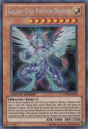 Galaxy-Eyes Photon Dragon [CT08-EN003] Secret Rare - Trinity Hobby