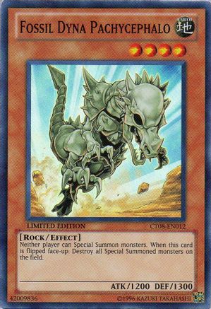 Fossil Dyna Pachycephalo [CT08-EN012] Super Rare - Trinity Hobby