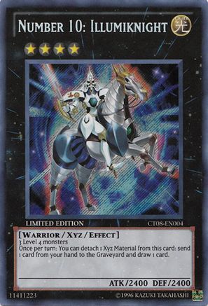 Number 10: Illumiknight [CT08-EN004] Secret Rare - Trinity Hobby