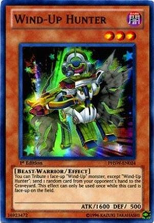 Wind-Up Hunter [PHSW-EN024] Super Rare - Trinity Hobby
