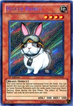 Rescue Rabbit [PHSW-EN037] Secret Rare - Trinity Hobby