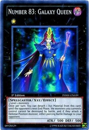 Number 83: Galaxy Queen [PHSW-EN039] Super Rare - Trinity Hobby