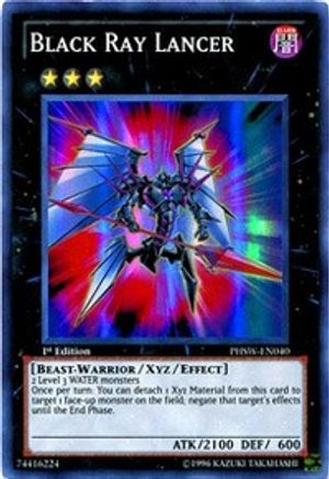 Black Ray Lancer [PHSW-EN040] Super Rare - Trinity Hobby