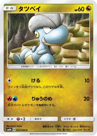 Bagon (Japanese)  043/066 - [SM6b Champion Road]