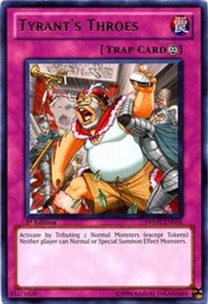 Tyrant's Throes [PHSW-EN076] Rare - Trinity Hobby