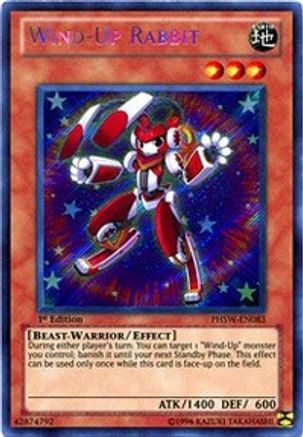 Wind-Up Rabbit [PHSW-EN083] Secret Rare - Trinity Hobby