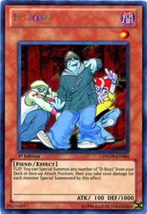 D-Boyz [PHSW-EN084] Secret Rare - Trinity Hobby