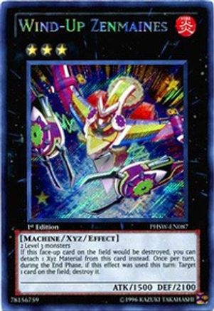 Wind-Up Zenmaines [PHSW-EN087] Secret Rare - Trinity Hobby