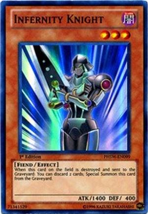 Infernity Knight [PHSW-EN099] Super Rare - Trinity Hobby