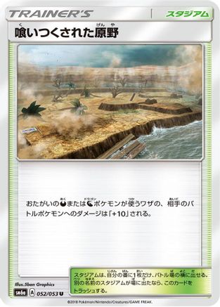 Devoured Field (Japanese)  052/053 - [SM6a Dragon Storm]