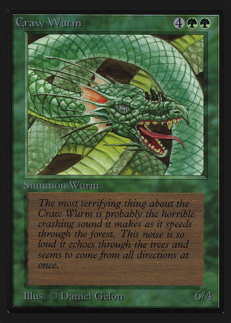 Craw Wurm [International Collectors' Edition] - Trinity Hobby