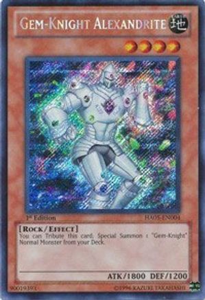 Gem-Knight Alexandrite [HA05-EN004] Secret Rare - Trinity Hobby