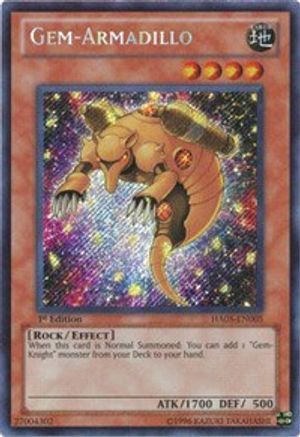 Gem-Armadillo [HA05-EN005] Secret Rare - Trinity Hobby