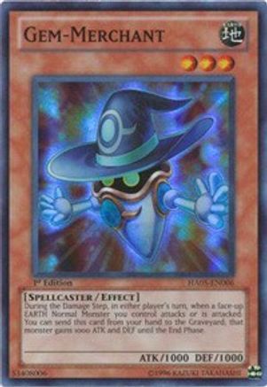 Gem-Merchant [HA05-EN006] Super Rare - Trinity Hobby