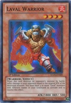 Laval Warrior [HA05-EN009] Super Rare - Trinity Hobby