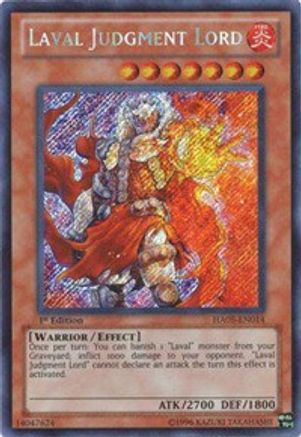 Laval Judgment Lord [HA05-EN014] Secret Rare - Trinity Hobby