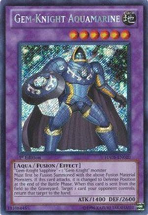 Gem-Knight Aquamarine [HA05-EN020] Secret Rare - Trinity Hobby