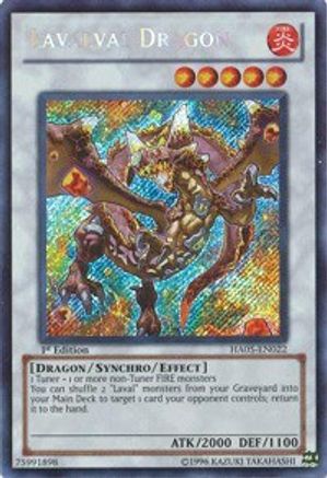 Lavalval Dragon [HA05-EN022] Secret Rare - Trinity Hobby