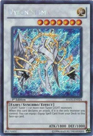 Vylon Sigma [HA05-EN024] Secret Rare - Trinity Hobby