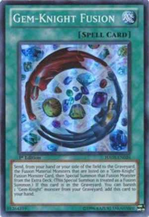 Gem-Knight Fusion [HA05-EN026] Super Rare - Trinity Hobby