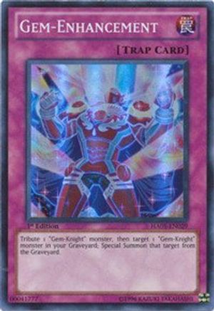 Gem-Enhancement [HA05-EN029] Super Rare - Trinity Hobby