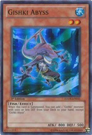 Gishki Abyss [HA05-EN031] Super Rare - Trinity Hobby