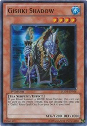 Gishki Shadow [HA05-EN036] Super Rare - Trinity Hobby