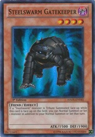Steelswarm Gatekeeper [HA05-EN045] Super Rare - Trinity Hobby