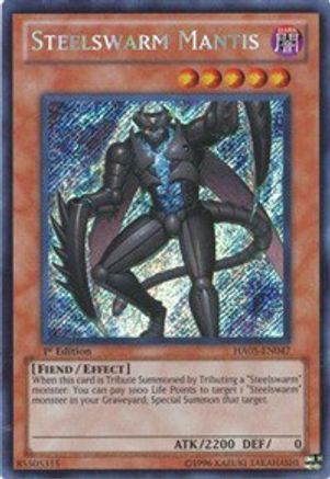 Steelswarm Mantis [HA05-EN047] Secret Rare - Trinity Hobby