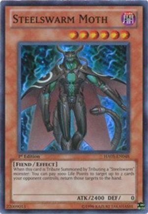 Steelswarm Moth [HA05-EN048] Super Rare - Trinity Hobby