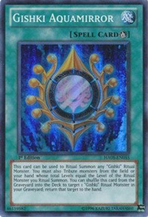 Gishki Aquamirror [HA05-EN055] Super Rare - Trinity Hobby