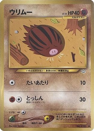 Swinub (Japanese)  null - [Awakening Legends]