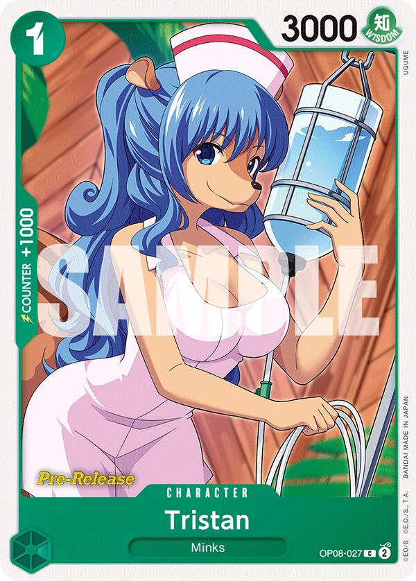 Tristan (OP08-027) - [Two Legends Pre-Release Cards] - Trinity Hobby