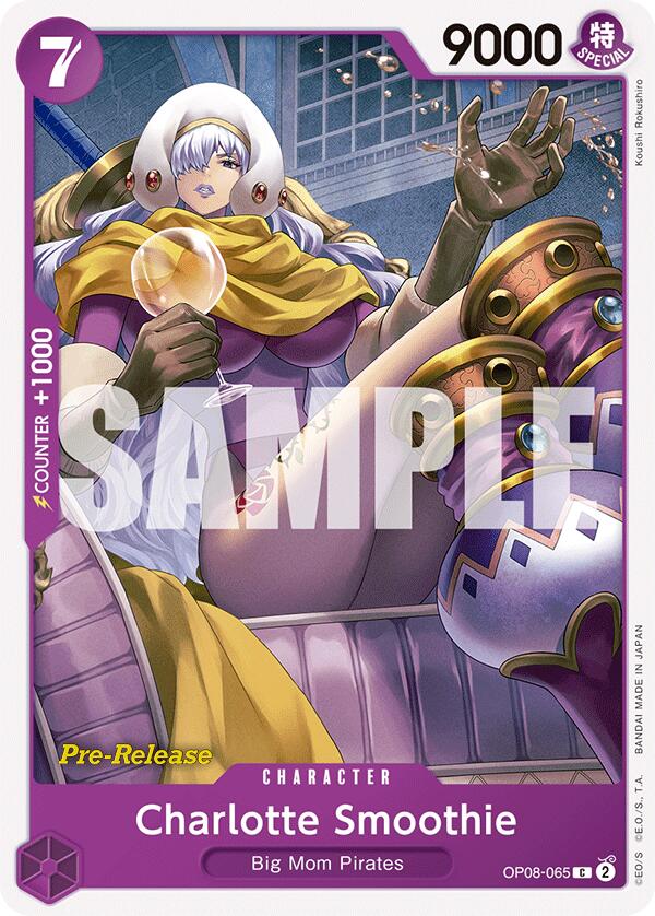 Charlotte Smoothie (OP08-065) - [Two Legends Pre-Release Cards] - Trinity Hobby