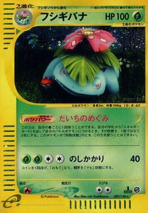 Venusaur - 097/128 (Japanese)  097/128 - [Base Expansion Pack]