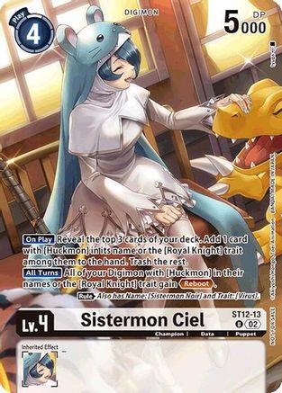 Sistermon Ciel [ST12-13] (Event Pack 7) [Starter Deck: Jesmon] - Trinity Hobby